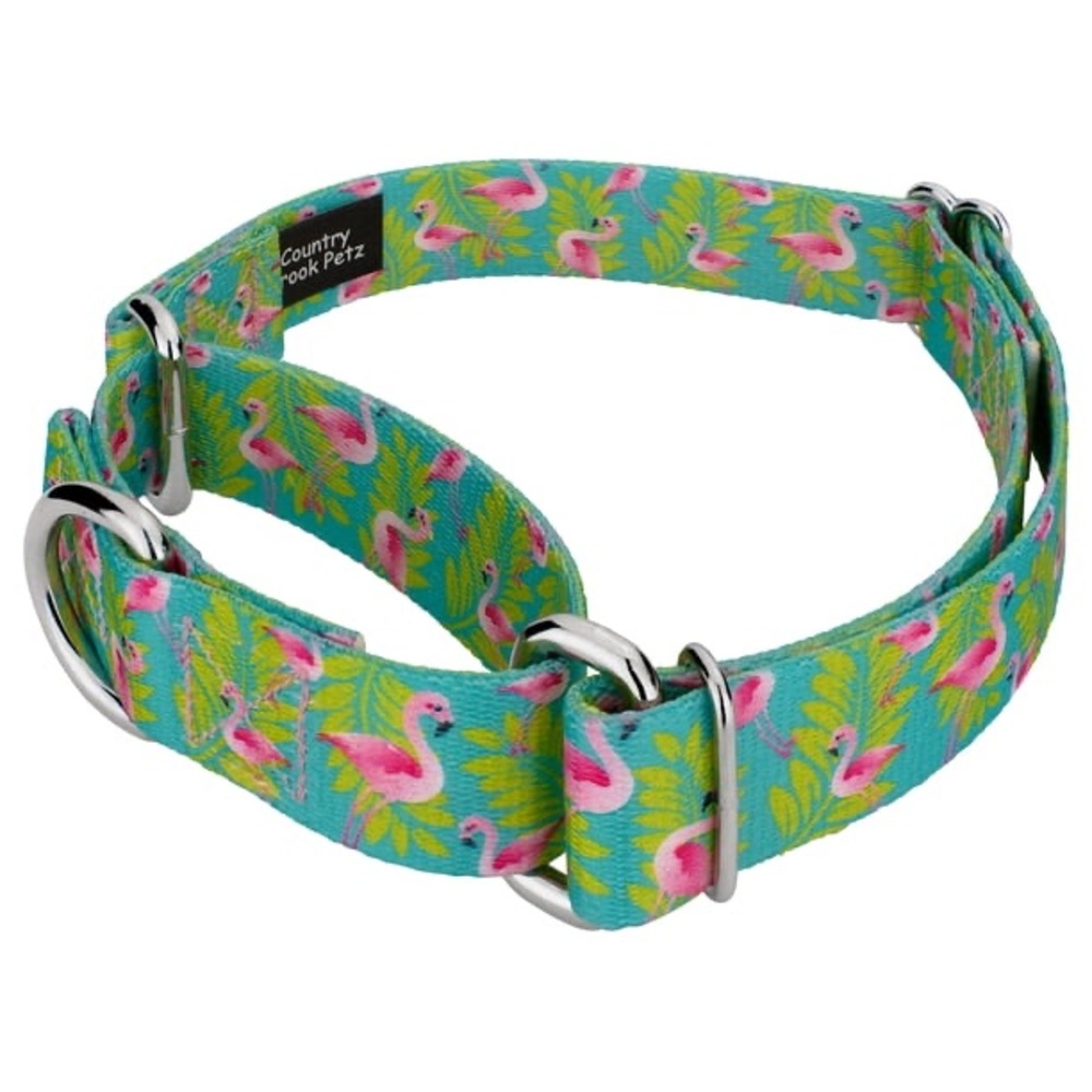Country Brook Petz Flamingos Martingale
Dog Collar